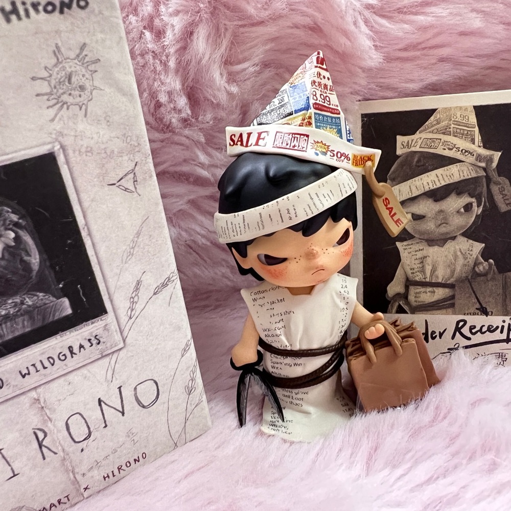Hirono From “Tamed Wildgrass” Series Figures - “Live Under Receipts”